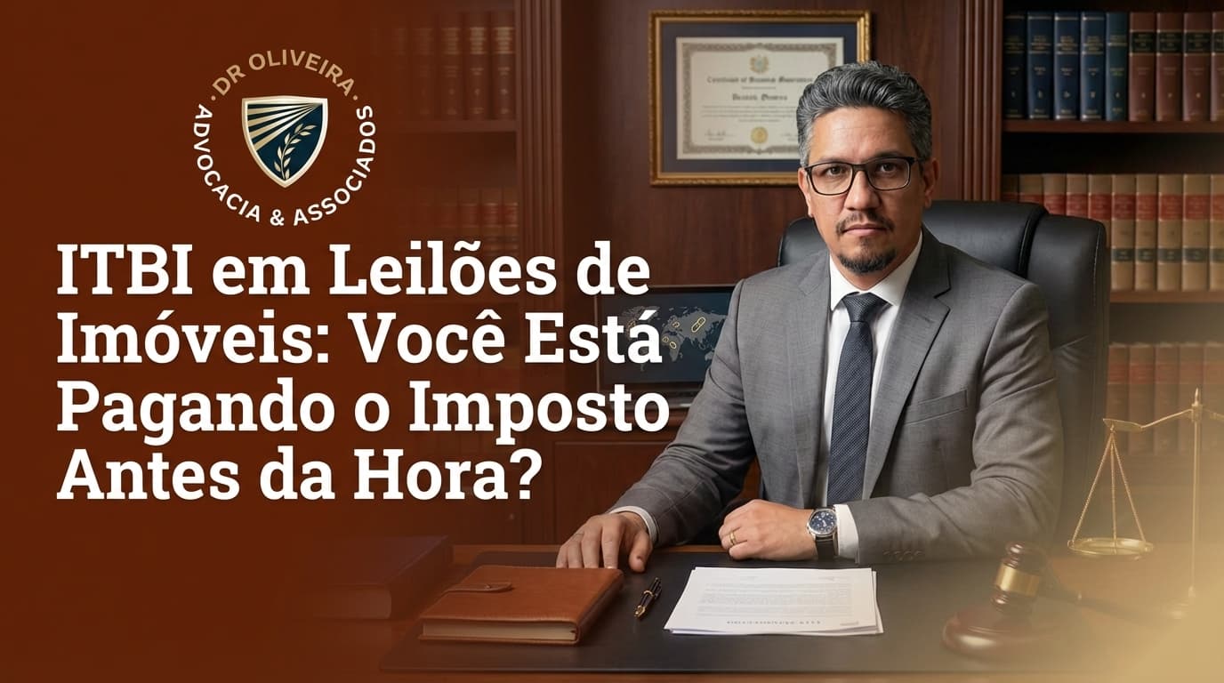 ITBI em Leilões de Imóveis: Você Está Pagando o Imposto Antes da Hora?